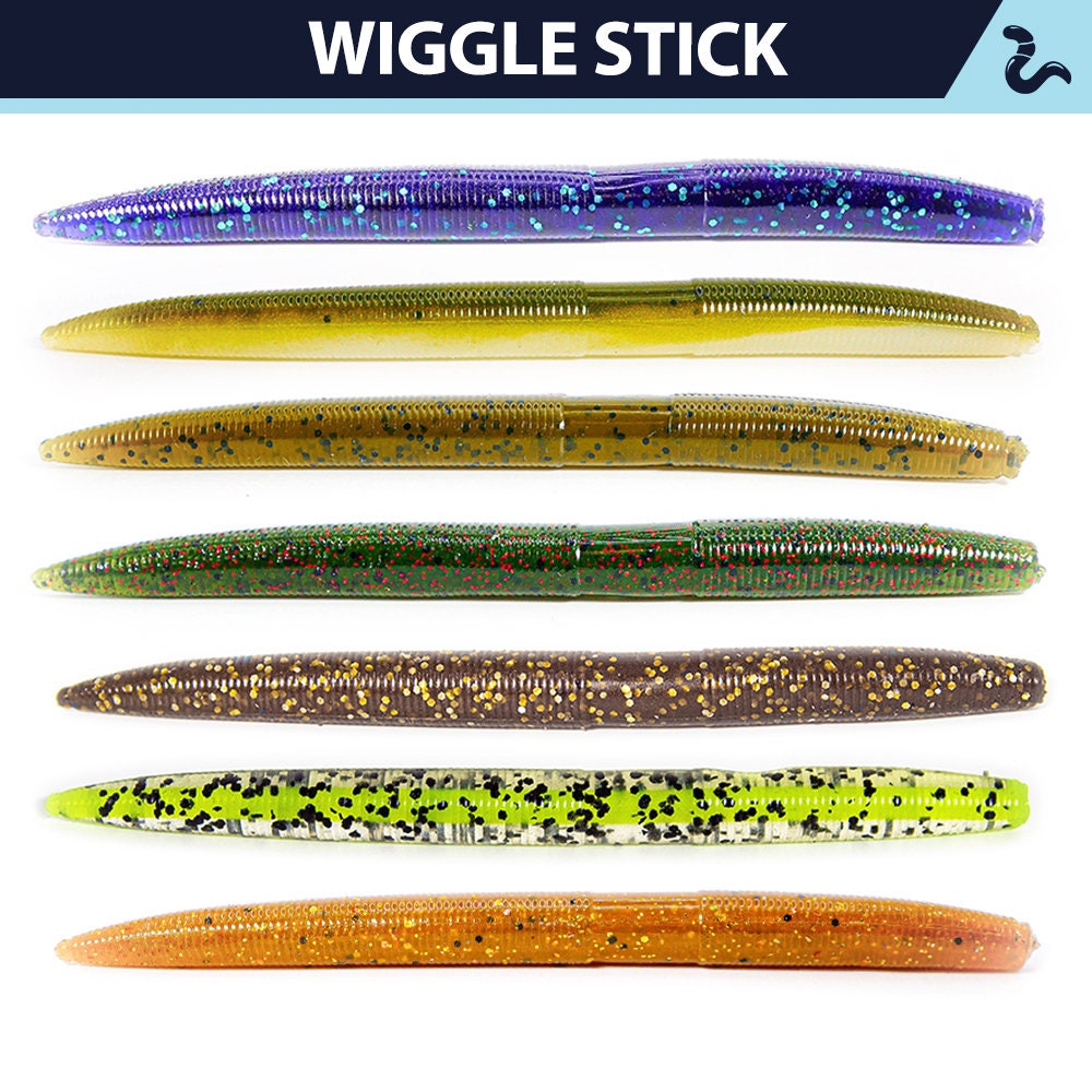 Wiggle Stick 5 Worm Bait 8/pk 