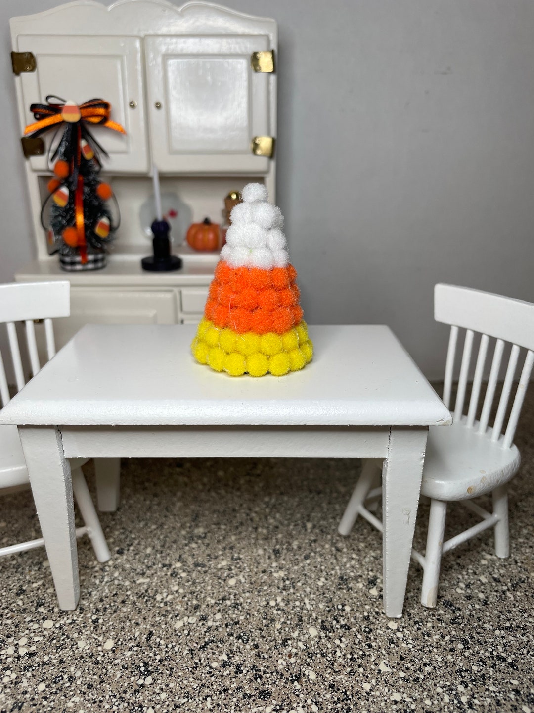 Dollhouse Mini Halloween Candy Corn Tree 1 3/4”—miniature Candy Corn ...