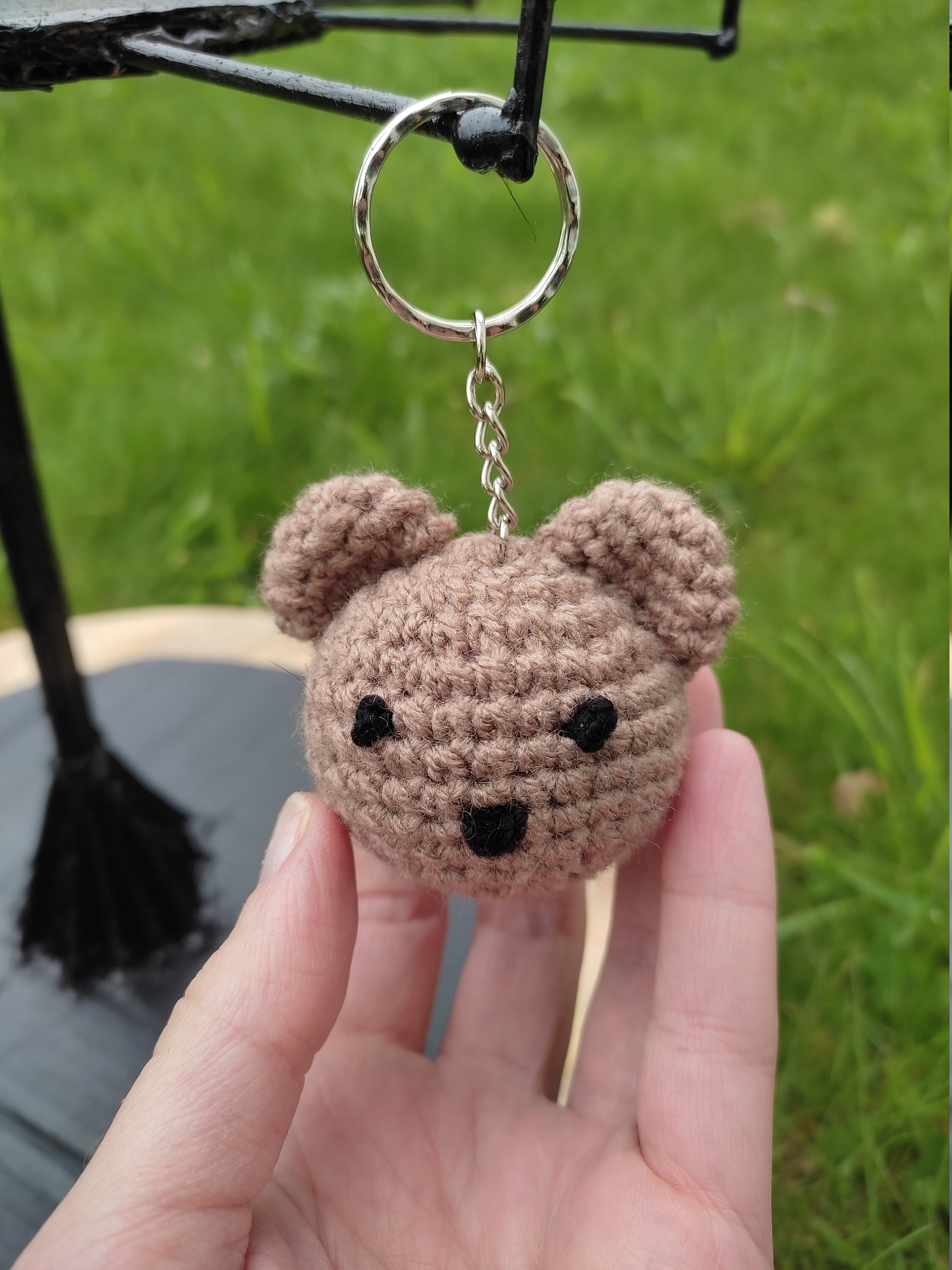 HandmadePartyCity Cute Bear Keychain