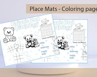 Teddy Bear place mat