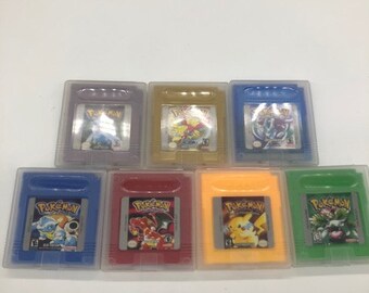Pokemon Gameboy Games Etsy