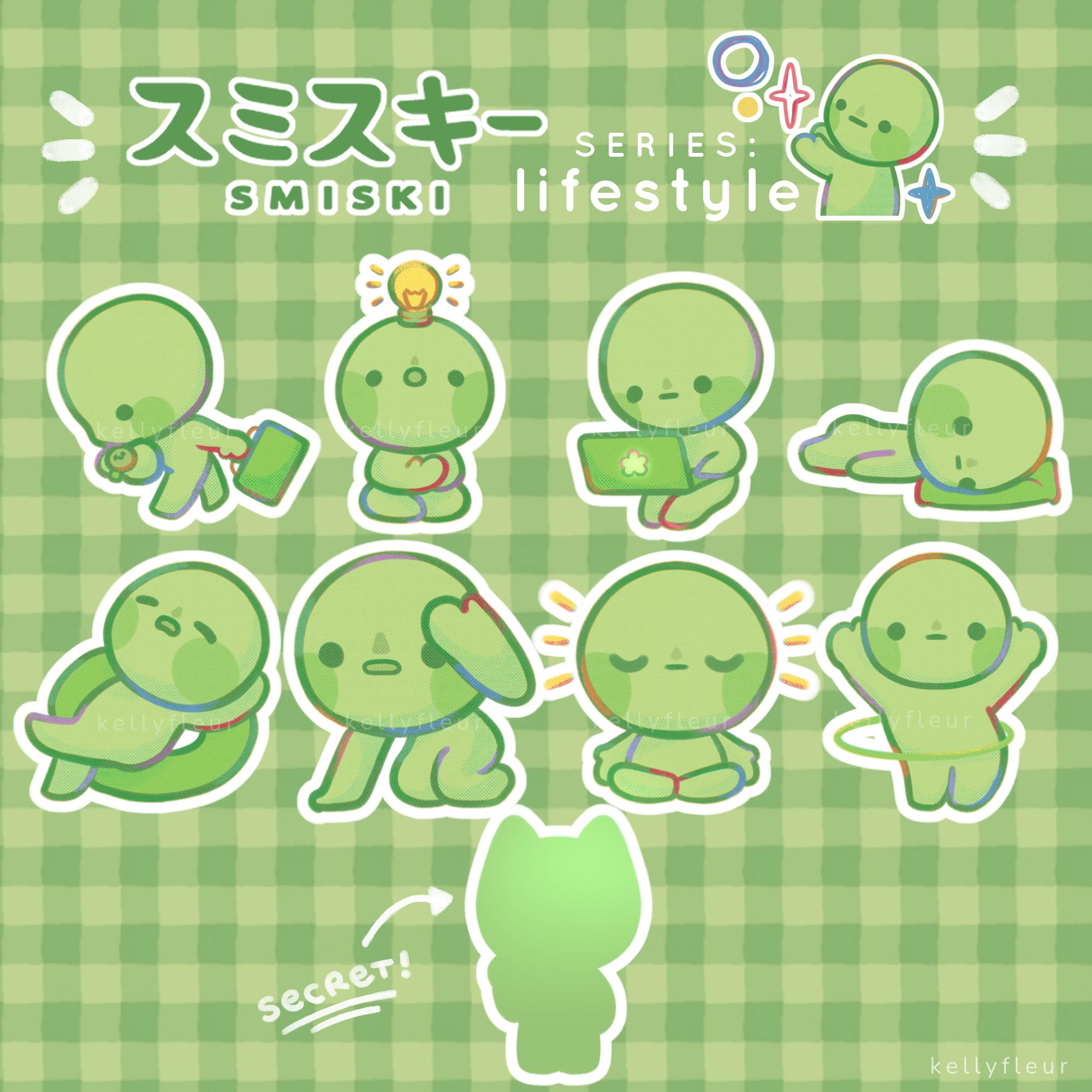 Digital Smiski Lifestyle Series Icon Pack | Ios + Android +
