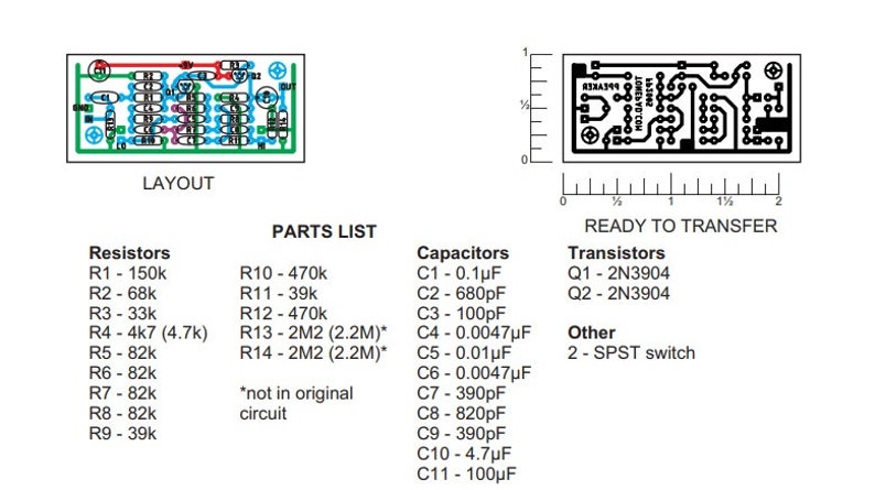 Build Your Own Guitar Effects Pedals - Schematics & Diagrams - Digital