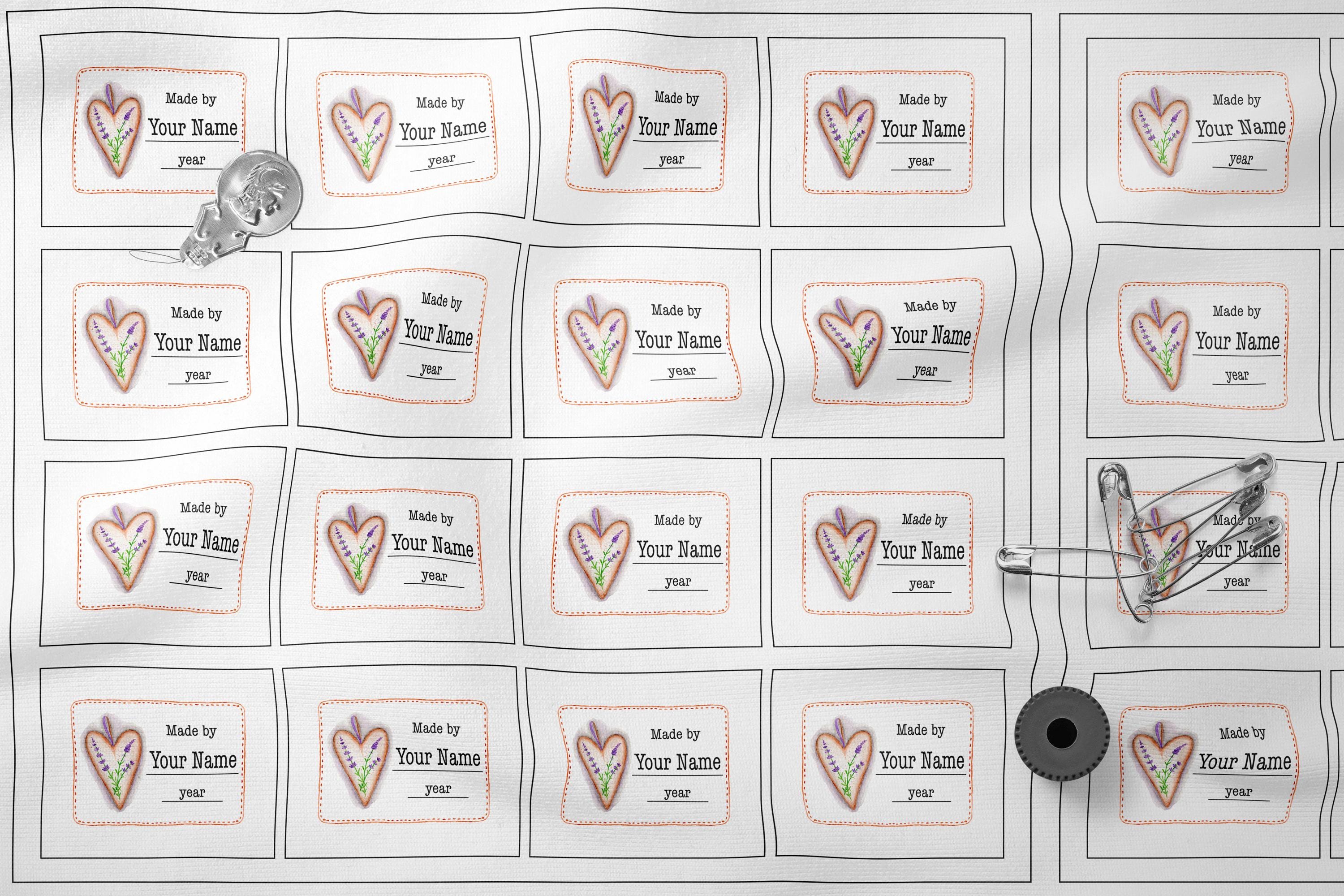 Custom Quilt Labes, Cotton Fabric by the Yard, Patch, Sewing Labels ...