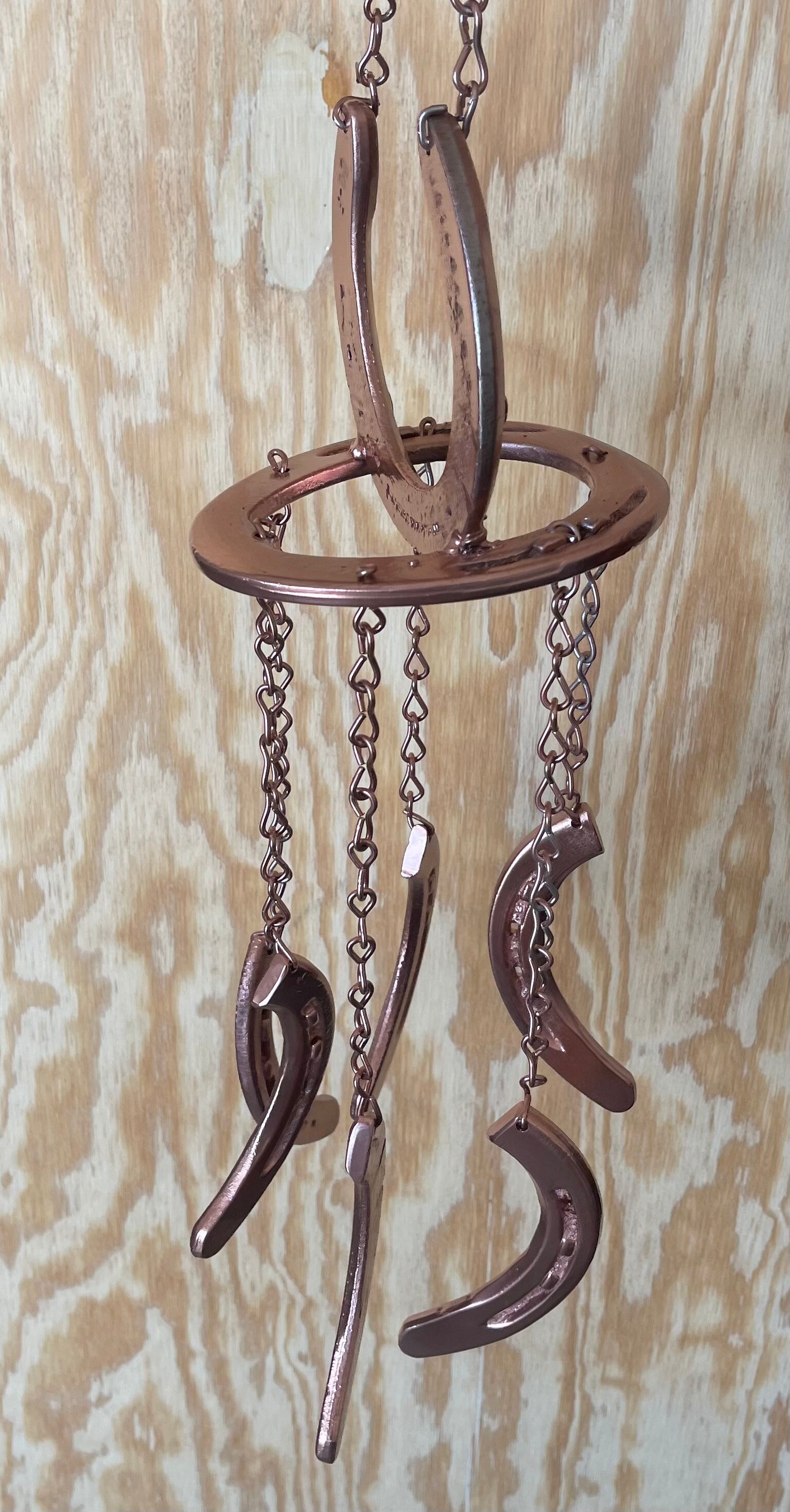 Horseshoe Wind Chime Etsy