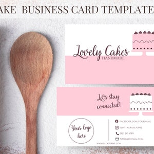 cake business card, bakery business cards Template, baking business cards, cake business,