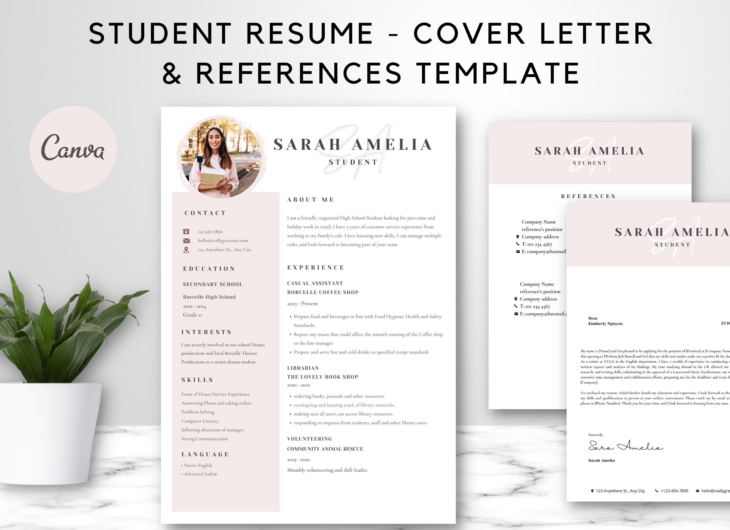student-resume-cover-letter