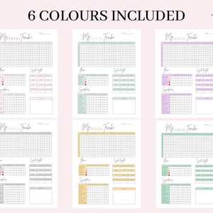 printable cycle planner
