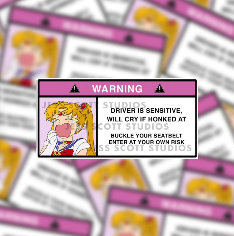 sailor moon car accessories