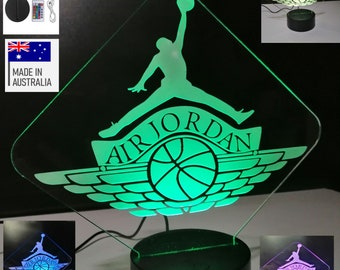 Air Jordan LED Multicolour with remote control Light