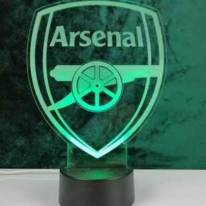 Arsenal soccer club Led light image 3