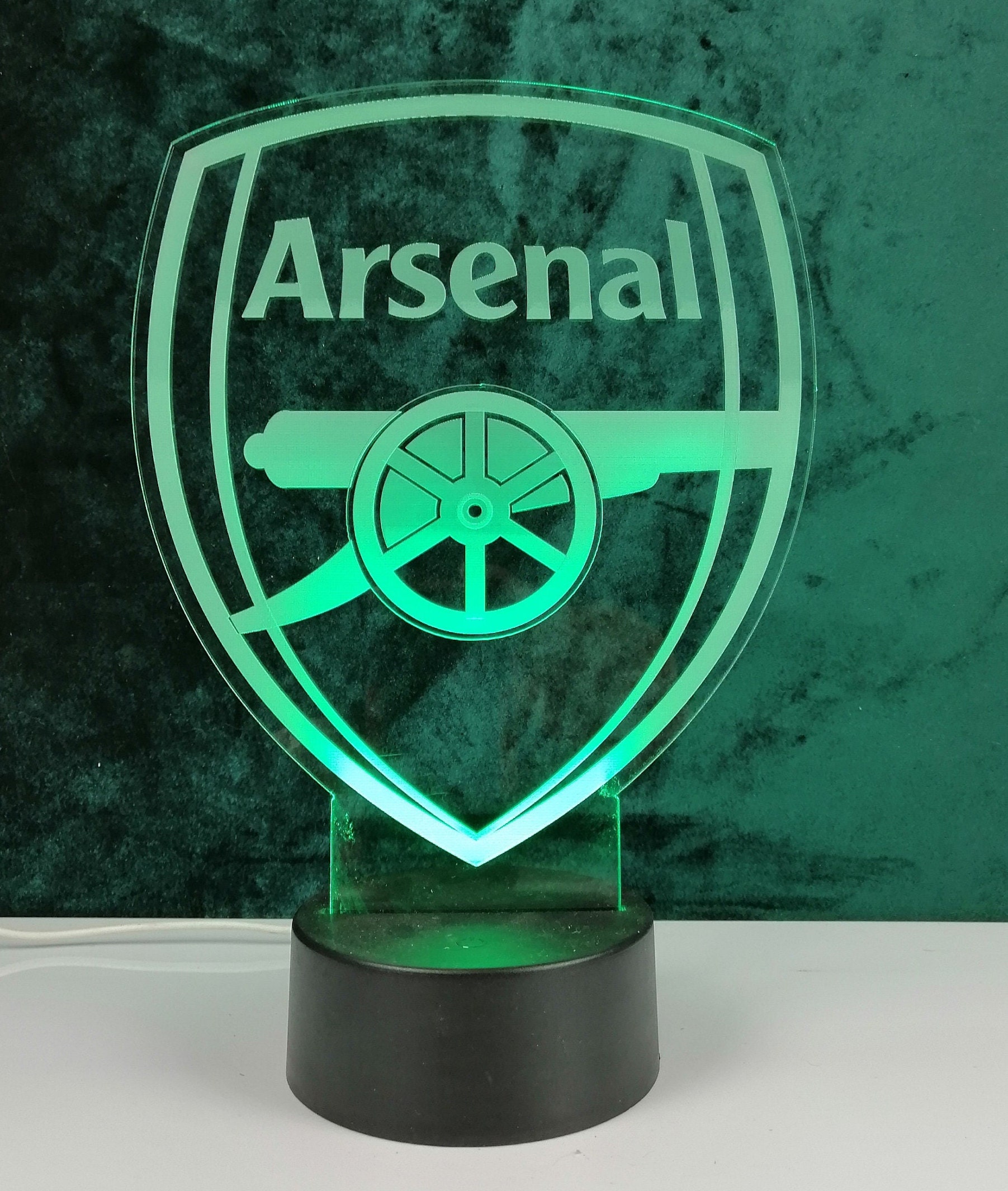 Arsenal Soccer Club Led Light - Etsy