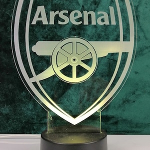 Arsenal soccer club Led light image 1