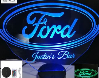 Custom led bar or Bar and Grill sign with multi-fuction remote