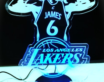 LA Lakers NBA Basketball team LED Light display