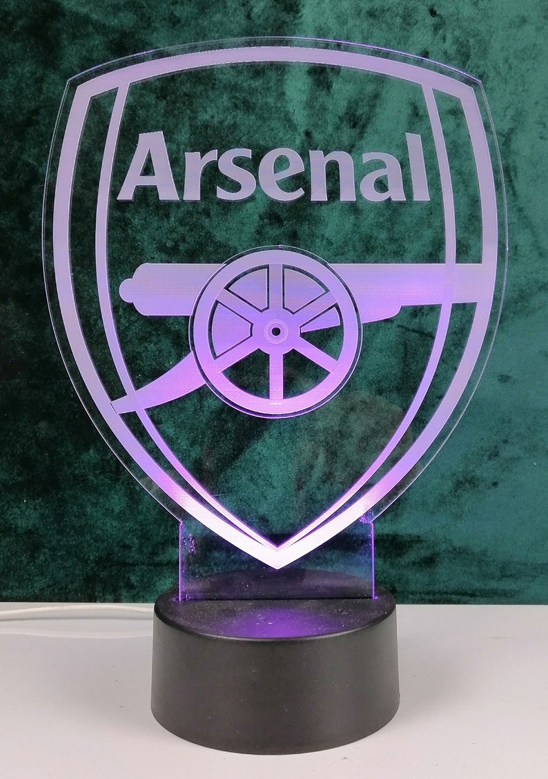 Arsenal soccer club Led light image 2