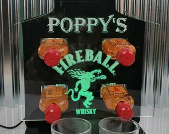 Personalised Mini Bar Display - Multicolour - LED with remote control