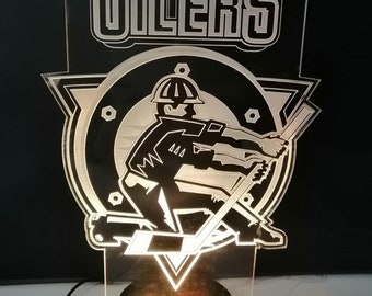 Edmonton Oilers LED Light Display