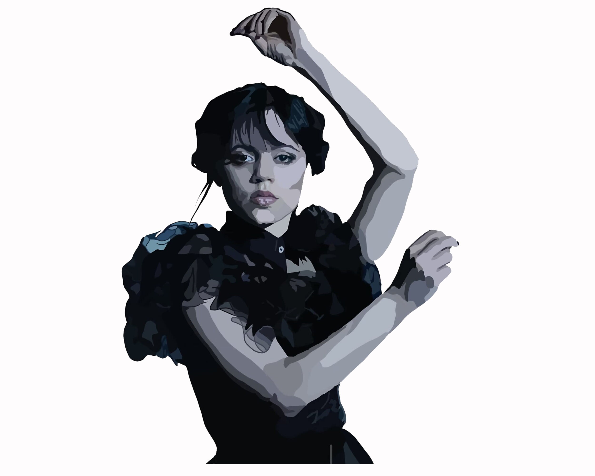 The Wednesday Addams Foot Feeling Challenge: Are You Numb? - nj2oo89