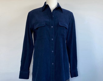 Dark Blue Collared Button-Up, Camping / Outdoor / Uniform