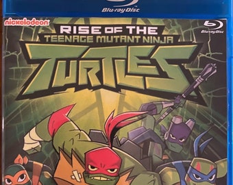 Rise of the Teenage Mutant Ninja Turtles Complete Series & Movie Blu Ray Set