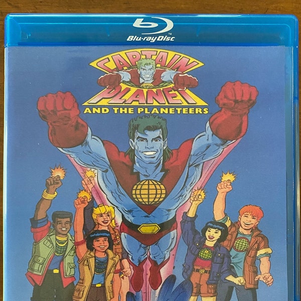 Captain Planet Complete Series Blu Ray Set