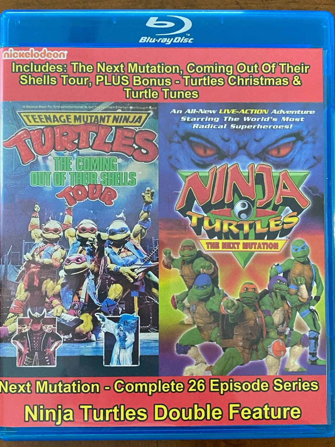 Ninja Turtles Next Mutation Complete Series Double Feature