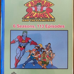 Captain Planet Complete Series Blu Ray Set image 2