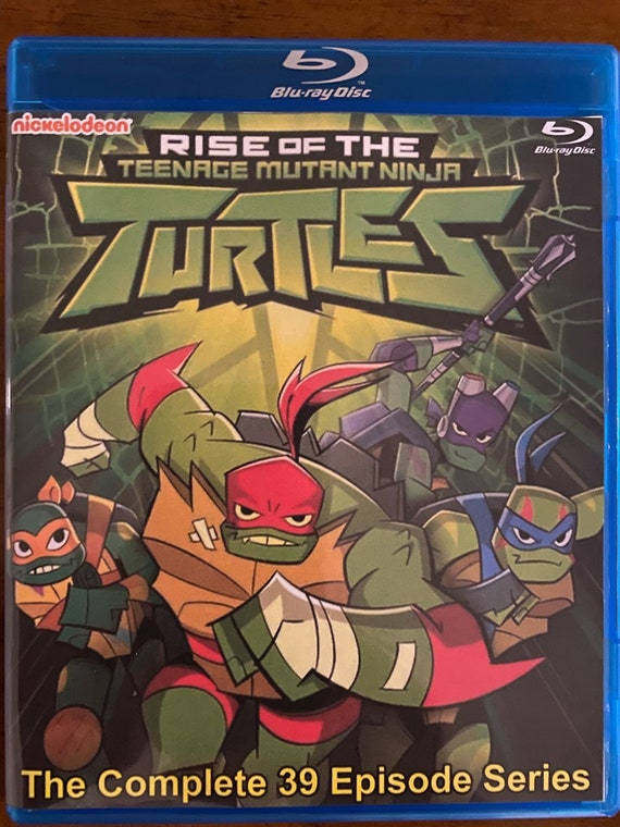 Rise of the Teenage Mutant Ninja Turtles Complete Series & Movie Blu Ray  Set 