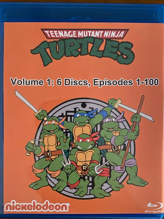 Teenage Mutant Ninja Turtles 1987 Complete TV Series Blu Ray