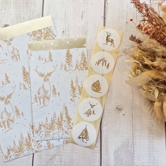 Teelichthalter Weihnachtsbäume Für 3 Teelichte Gold 18cm