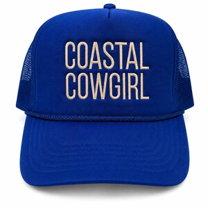 Coastal Cowgirl Embroidered Hat - Etsy display picture 1