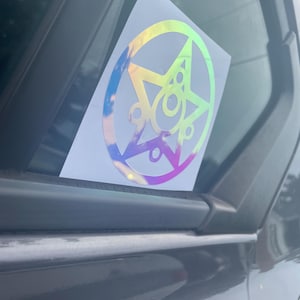 セーラームーン中指、アニメラップトップステッカー、アニメカーデカール、バンパーステッカー、セーラームーン、かわいいステッカー、ホログラフィックアニメステッカー