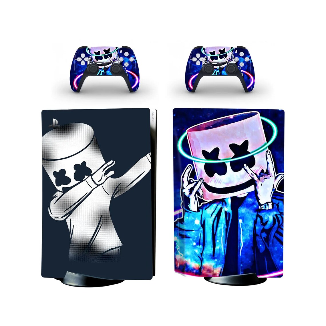 Marshmello American DJ Playstation 5 Controller & Console Etsy