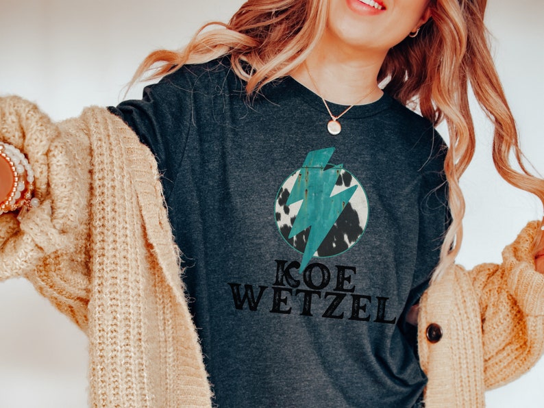 Country Music Koe Wetzel Country Concert Merch Womans Etsy