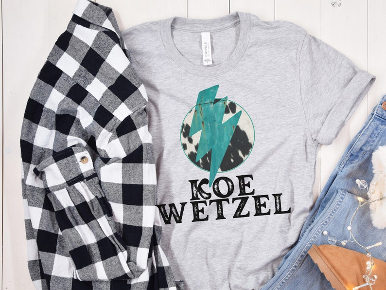 Country Music Koe Wetzel Country Concert Merch Womans Etsy