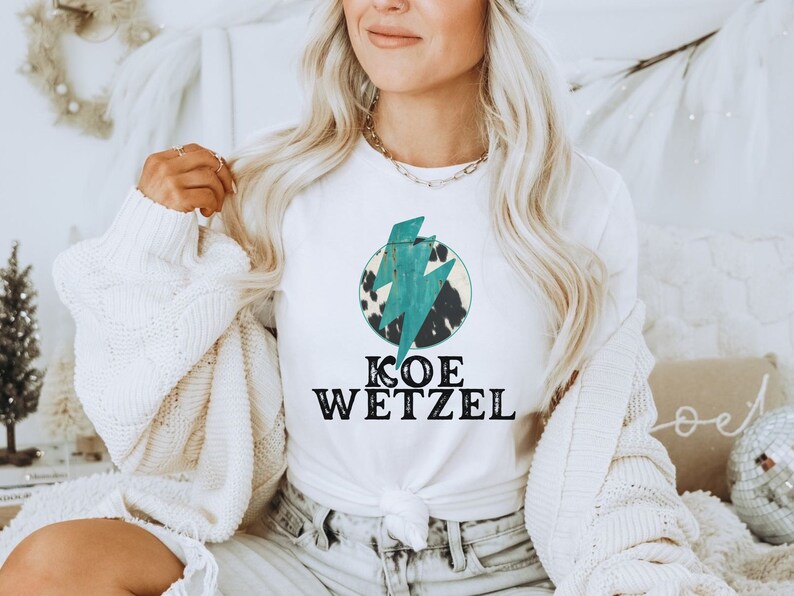 Country Music Koe Wetzel Country Concert Merch Womans Etsy
