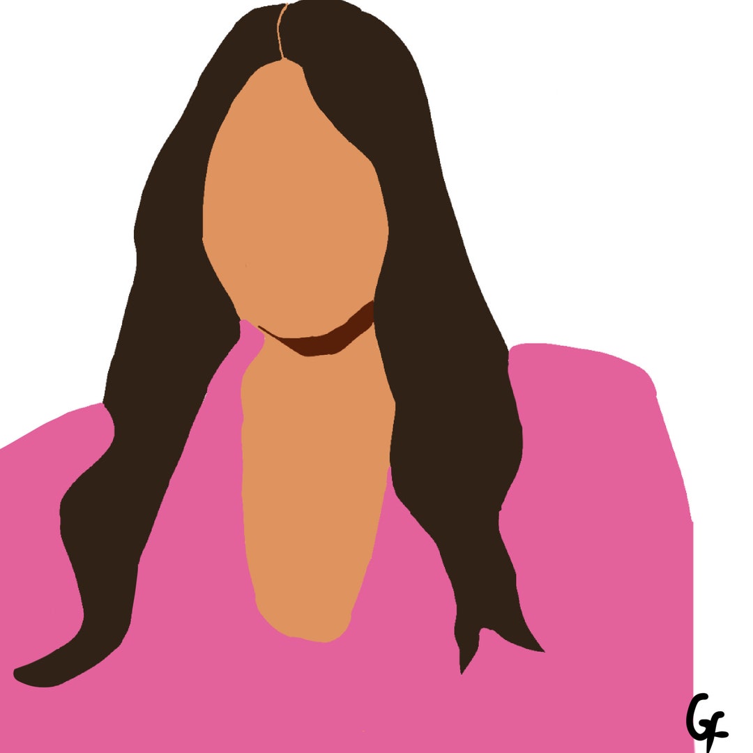 Faceless Portrait, Custom Illustration, Personalised Photo. - Etsy