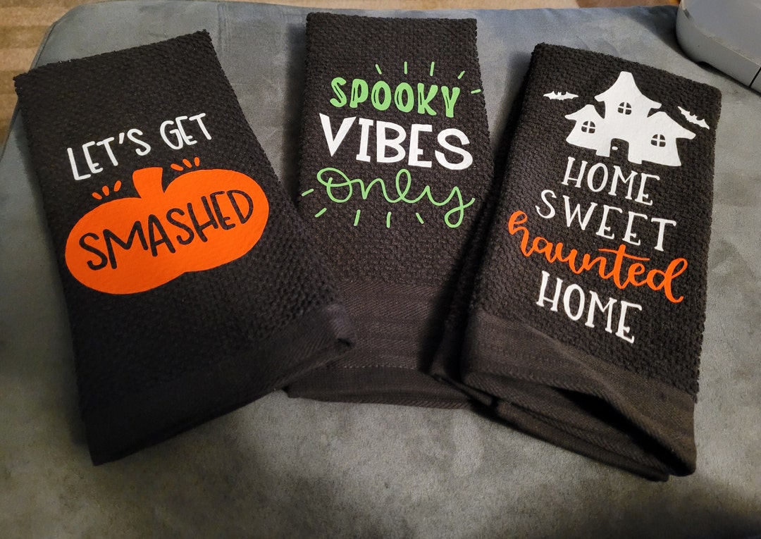 Halloween Hand Towels Etsy