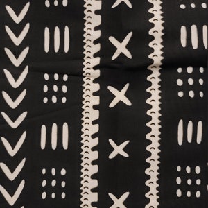 Ankara Afrikanischer Stoff Print / Ankara Stoff / Kente Stoff / Schlamm / Mehrfarbig / 100% Baumwolle
