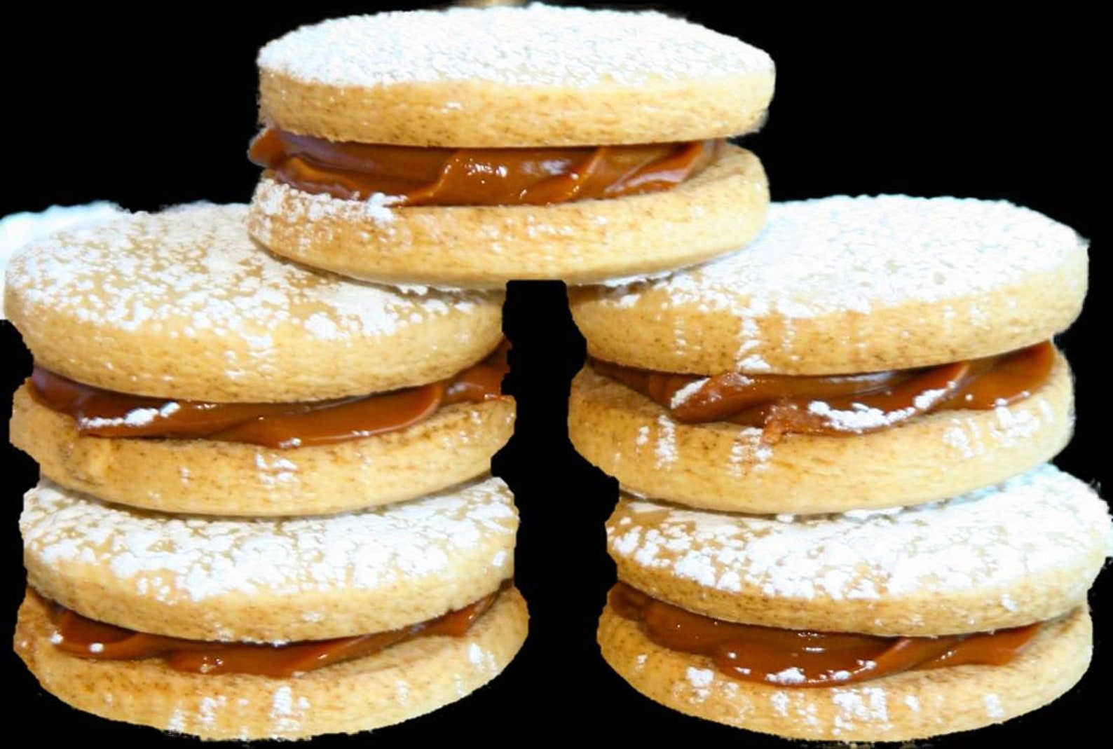 Argentinian Alfajores Cookies, Dulce De Leche, Caramel, Birthday