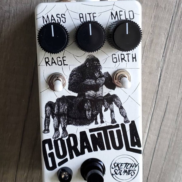 Sketchy Sounds Gorantula Sub Octave Synth Guitar Pedal