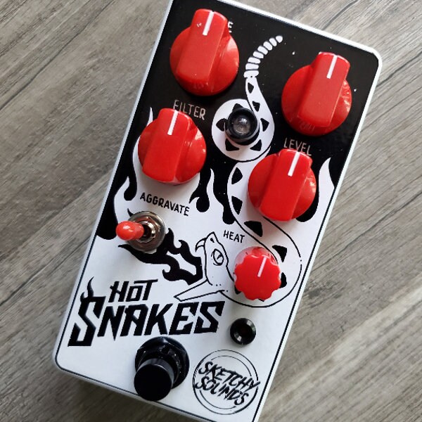 Sketchy Sounds Hot Snakes Fuzz Guitar Pedal