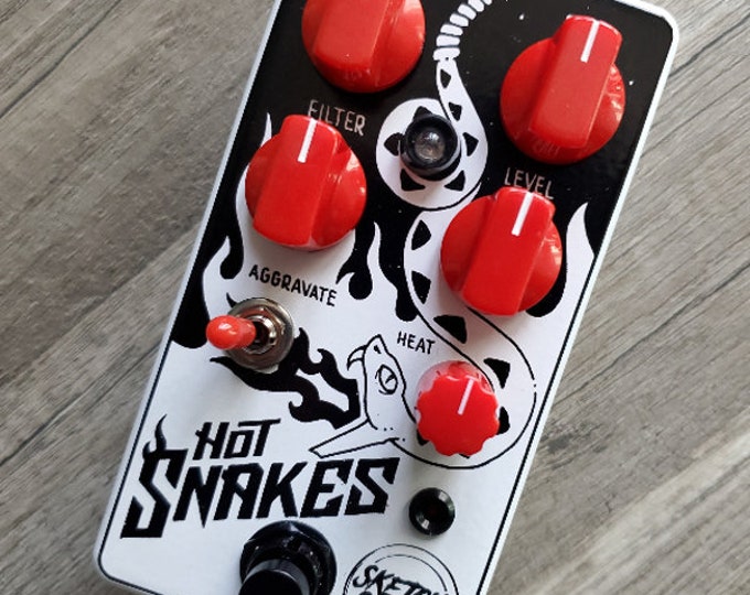 Skizzenhafte Sounds Hot Snakes Fuzz Gitarren-Pedal