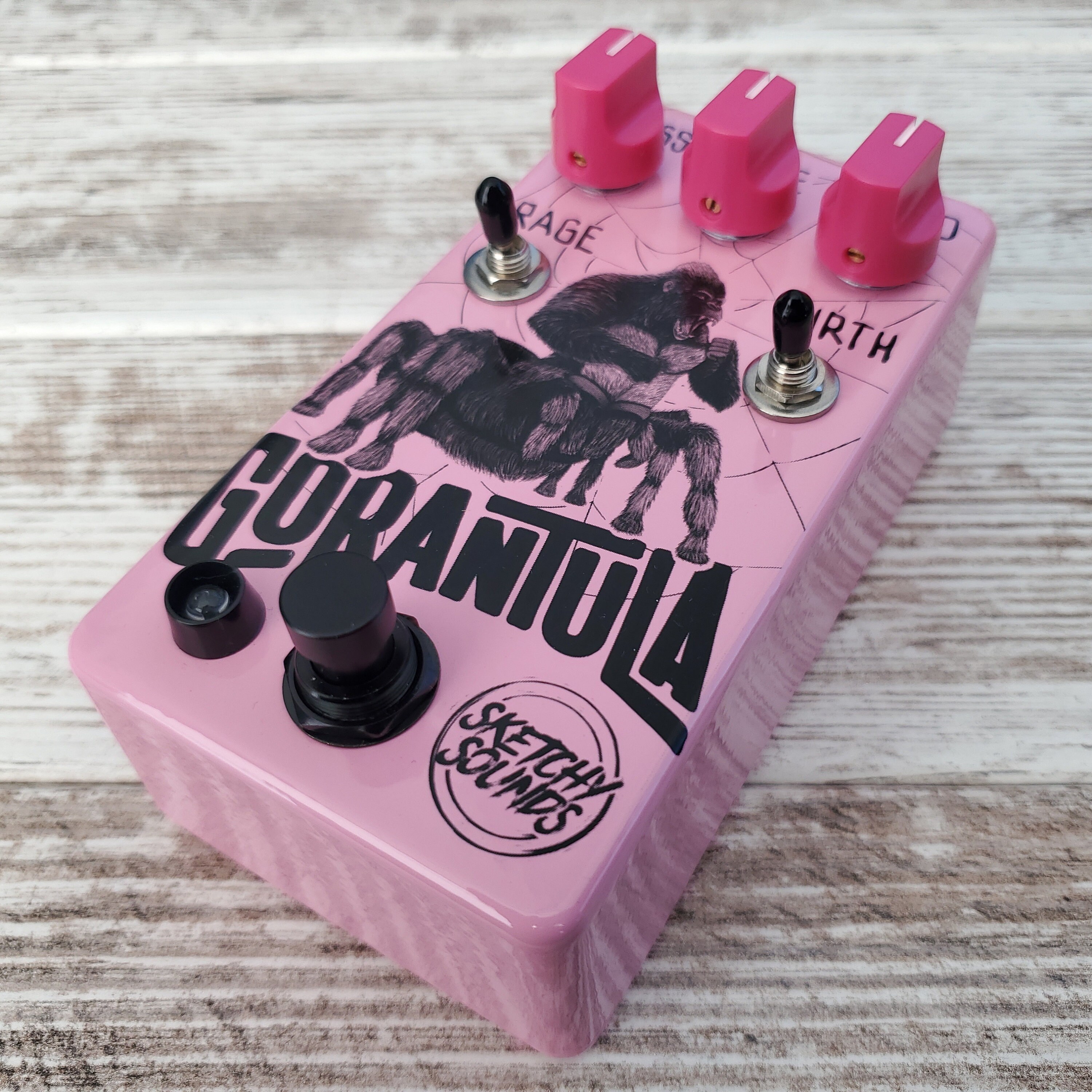 Sketchy Sounds Gorantula Sub Octave Synth Guitar Pedal - Etsy
