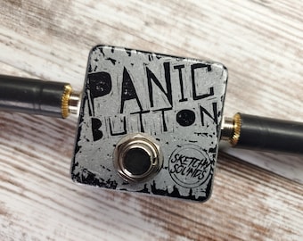 Sketchy Sounds Panic Button Momentary Mute Kill Switch Guitar Pedal