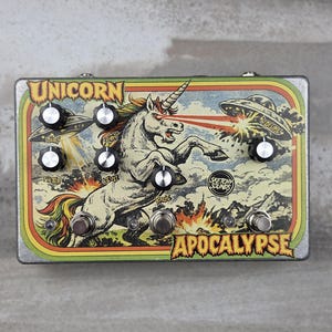 Sketchy Sounds Unicorn Apocalypse Fuzz/Distortion Guitar Pedal