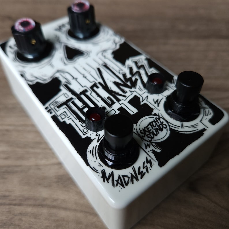 Sketchy Sounds the Thickness Fuzz Guitar Pedal - Etsy