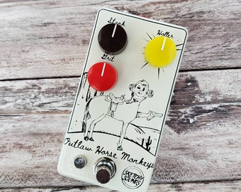 Sketchy Sounds Outlaw Horse Monkeys Overdrive Guitar Pedal