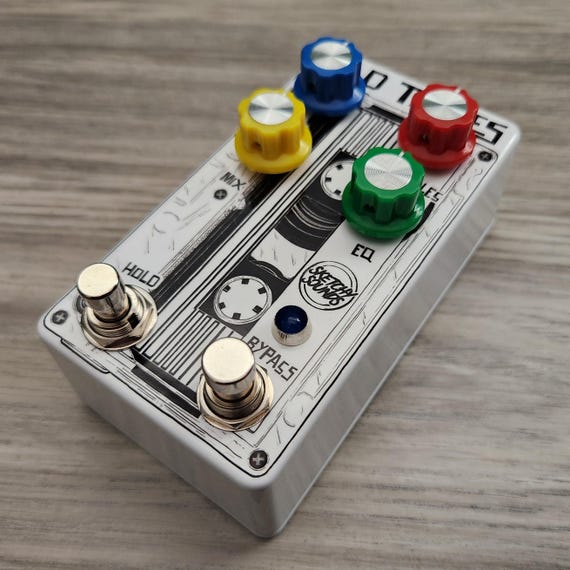 Sketchy Sounds Old Tapes Delay Guitar Pedal - Etsy